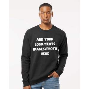 Sudaderas Unisex 340 de Cuello Redondo de Felpa Personalizadas con Impresión en 4 Colores, Agrega Tu Diseño de Ropa de Trabajo - Product Image 2