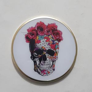 Posavasos de esmalte resistentes al calor de alta calidad de larga duración con impresiones de señales de peligro para decoración o regalos con temática de seguridad - Product Image 3