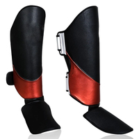 Espinilleras de Cuero Hechas a Medida a Precio de Fábrica, Nuevo Diseño en Oferta, Espinilleras de Artes Marciales con Almohadilla Personalizada, Duraderas