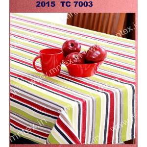 Soft and Washable Rectangle Design Woven Yarn-Dyed Cotton <b>Table</b> <b>Cover</b> for Hotels Banquets Restaurants Homes - Product Image 1