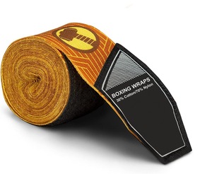 Vendas de Boxeo Ligeras de Algodón Impresas OEM GAF con Presilla para el Pulgar, Logotipo Personalizado Disponible, para Uso Unisex - Product Image 5