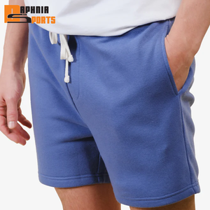 Pantalones Cortos Deportivos Casuales de Algodón 100% de Alta Calidad para Hombre, de Felpa Francesa, Secado Rápido, Transpirables, para Correr y Hacer Ejercicio - Product Image 3