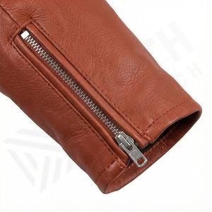 Veste de moto en cuir véritable pour homme de qualité supérieure, nouvelle arrivée, vestes de moto d'hiver, protections amovibles, personnalisables - Product Image 6