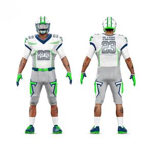 <b>Top</b> Quality Custom Made American Football Uniform Best Fabric Men Short Sleeve Moisture Wicking Athletic Fit Uniform for Unisex - Product Image 1