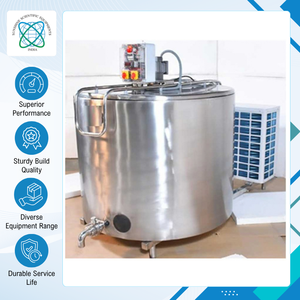 Venta Exclusiva de Enfriador de Leche a Granel de 1000 Litros, 220V, de Alta Calidad y Rendimiento, Fácil de Operar, al Mejor Precio del Mercado - Product Image 2