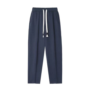 Fleece Heavyweight <b>Men's</b> Sport Outfit Baggy Joggers Elastic Waist Custom Logo Printed Cotton Gym Sweatpants - Product Image 3