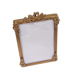 Cadre photo en métal artisanal, finition dorée de qualité supérieure, cadre décoratif pour table, mur, salon, chambre à coucher - Product Image 2