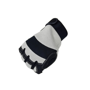 Gants de mécanicien en cuir synthétique Vantrex Industries avec logo personnalisé, poignets et paumes rembourrés flexibles, compatibles avec les écrans tactiles - Product Image 5