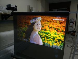 Pantalla de proyección de alto contraste color negro lámina de proyección trasera - Product Image 5