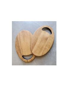 Tabla de cortar profesional de madera para chef, tamaño grande, superficie duradera para cortar carne y verduras - Product Image 1