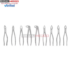 Kit de 75 Piezas para Extracción Dental, Juego Profesional de Elevadores y Pinzas de Acero Inoxidable, Instrumentos Médicos Dentales - Product Image 4