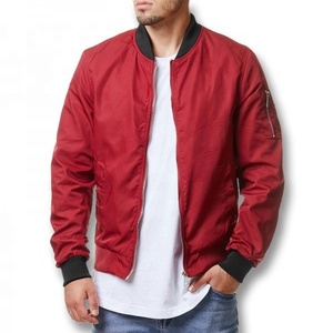 Chaquetas de Piloto para Hombre, Color Sólido, con Cierre, Abrigos de Invierno, Casuales, a la Moda, Corte Ajustado, Tallas Grandes, Chaquetas de Primavera y Otoño - Product Image 1