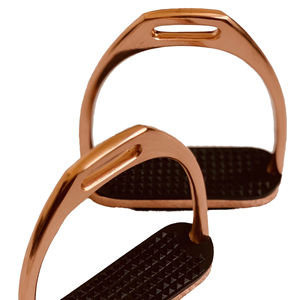 Estribos Fillis en Oro Rosa Brillante - Product Image 1