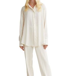 New Design Fashion Cotton Chiffon Custom Logo Printed Short Sleeves Luxury T-Shirt for Women - Product Image 1