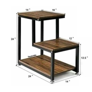 Classic Decorative <b>Plant</b> Pot Stand with Strong Metal <b>Frame</b> for Indoor Outdoor Garden Balcony Living Room Display Use - Product Image 1
