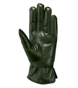 Unisex Winter Full Hand Genuine Sheepskin Leather <b>Touchscreen</b> <b>Gloves</b> Soft Warm for Cycling Outdoor & Casual Use Pakistan - Product Image 4