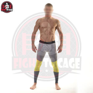 Leggings de Compresión para Gimnasio, Fitness y MMA para Hombre, Transpirables, de Secado Rápido, Mezcla de Poliéster/Spandex, Leggings Largos - Product Image 5