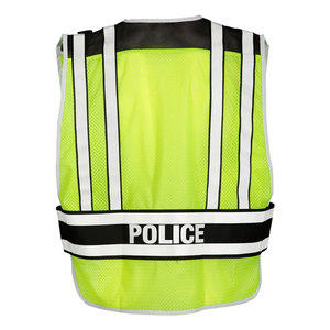 High Visibility Reflective Safety Security Vest <b>Jackets</b> Engineer Workwear Construction Road <b>Worker</b> Zipper Vest For Workwear - Product Image 6