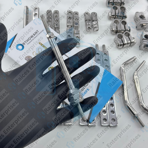 Orthowant Fixateur externe orthopédique à anneau, cadre de fixation, kit d'instruments chirurgicaux, manuel, 160 mm, réutilisable, certifié CE Classe II - Product Image 2