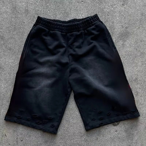 Unisex High Quality Customize Denim Mesh Jeans Custom Fabric Shorts With Customize Logo Custom Design Shorts Set Top <b>Underwear</b> - Product Image 1