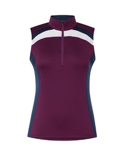 High Quality 4way Stretch Horse Riding Equestrian Shirt <b>Top</b> Base Layer Competition Show Shirt Polo in Soft Feel Technical Fabric - Product Image 4