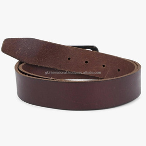 Nouvelle ceinture décontractée en cuir pour hommes, fabriquée à la main, dans toutes les tailles et couleurs personnalisées, avec boucle à ardillon unique en métal solide. - Product Image 5