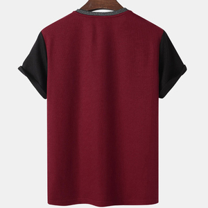 เสื้อยืดผู้ชาย A6104 น้ำหนัก 200 กรัม ผ้าโพลีเอสเตอร์/คอตตอนพิมพ์ลาย เป็นมิตรกับสิ่งแวดล้อม - Product Image 3