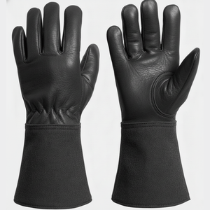 Gants de soudage en cuir de dernière génération, résistants à la chaleur, robustes, pour soudage MIG TIG, usage industriel, protection haute température - Product Image 4