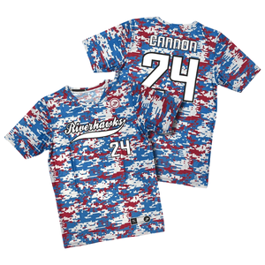 Full Button Baseball Jersey Men Women Breathable Lightweight Polyester Custom Number Name Team Logo OEM ODM Bulk Wholesale - Product Image 6