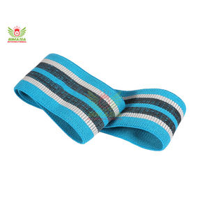 ชุดยางยืดออกกำลังกายสำหรับบริหารสะโพกผู้หญิง แบบวงกลม กว้าง กันลื่น สำหรับออกกำลังกายกล้ามเนื้อก้น ทำจากโพลีเอสเตอร์คุณภาพสูง - Product Image 5