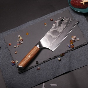 Cuchillo de Acero Damasco de 67 Capas con Mango de Madera de Palisandro, Cuchillo para Cortar de 7 Pulgadas, Cuchillo Chino para Rebanar, Más Vendido - Product Image 6