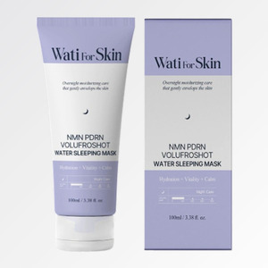 มาส์กหน้าเกาหลี K-Beauty Whatiforskin NMN PDRN Volume Pro Shot Water Sleeping Mask ผลิตในเกาหลี - Product Image 2