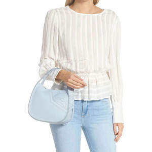 Servicio OEM, Venta al Por Mayor de Bolsos de Cuero de Moda, Nuevo Diseño 2026, Bolsos de Cuero de Color Sólido - Product Image 4