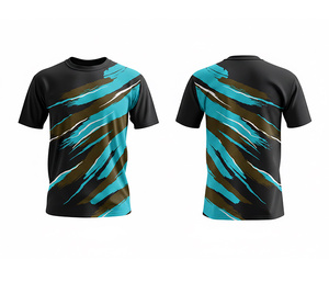 Fashionable Custom Sublimation T-Shirts for Casual Wear and Team Uniforms| <b>Men</b> Women Youth Sizes | Lightweight Quick Dry - Product Image 4
