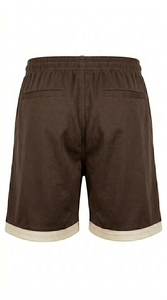 Pantalones Cortos Deportivos Casuales 100% Algodón, Ecológicos, Transpirables, para Fútbol, Gimnasio, Entrenamiento, Unisex, Marca Privada Personalizada - Product Image 3