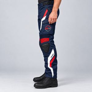 Pantalon de moto de haute qualité avec tissu résistant, coupe confortable, design protecteur, construction respirante pour la conduite à moto - Product Image 3