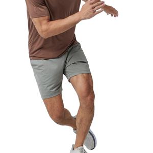 Gran oferta, pantalones cortos de playa elásticos de secado rápido personalizados, pantalones cortos de malla de cintura alta con cierre de cordón impreso para hombres, estilo, servicio OEM - Product Image 4