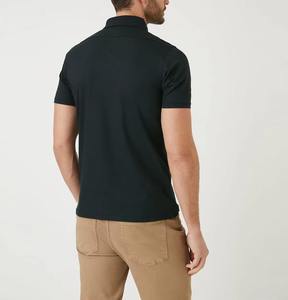 Polo de golf personnalisé 2026 pour homme, en piqué de haute qualité, à manches longues, coupe classique, anti-plis, couleur unie, pour garçons, avec broderie - Product Image 5