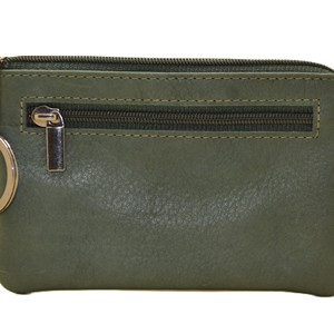 Cartera de Cuero Genuino con Cierre de Cremallera, Múltiples Ranuras para Tarjetas, Diseño Minimalista Unisex, Corta - Product Image 4
