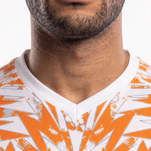 เสื้อวอลเลย์บอลชายแบบสั่งทำชื่อได้ เสื้อวอลเลย์บอลชายแบบซับลิเมชั่น ชุดกีฬา เสื้อวอลเลย์บอลชายแขนสั้น - Product Image 4
