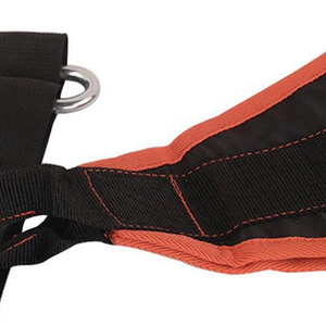 สายรัดไนลอนแบบหนาสำหรับบาร์ดึงข้อ - สายรัดปรับระดับได้พร้อมแผ่นรองรับแขนเพื่อความสบายในการออกกำลังกายยกขา - Product Image 3