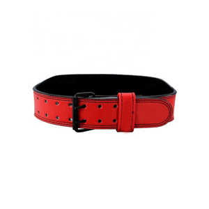 Cinturón de Soporte Lumbar Ajustable de Cuero Vacuno Personalizado de Alta Calidad, Antideslizante, para Gimnasio, Fitness, Levantamiento de Pesas - Product Image 6