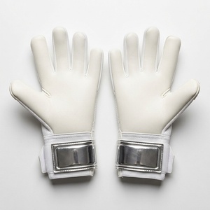 Guantes de Portero de Fútbol, Dedos Completos, Cuero PU, Antideslizantes, Transpirables, Correa de Muñeca Ajustable, Unisex, Equipo Deportivo - Product Image 2