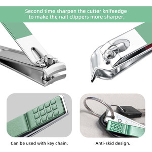 Portable Professional <b>Nail</b> Care <b>Kits</b> with Heavy Duty Stainless Steel Grooming Tools for Home and Travel Use - Product Image 4