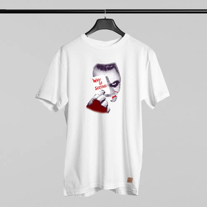 T-shirt pour homme coupe classique 100 % coton, logo frontal, manches classiques, col rond, décontracté, jersey uni, sérigraphié, respirant - Product Image 2