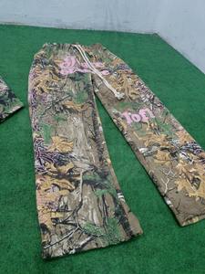 Pantalones Deportivos Casuales para Hombre, Diseño Camuflaje, 100% Algodón, Estilo Desgastado, Transpirables, Holgados, OEM - Product Image 3