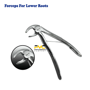 ชุดคีมถอนฟันเด็กสำหรับทันตกรรมเด็ก จำนวนเจ็ดชิ้น เพื่อการถอนฟันอย่างปลอดภัยและอ่อนโยน - Product Image 4