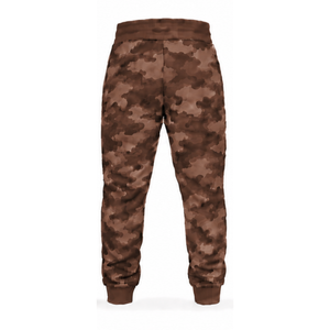 Dark Brown Camo <b>Tracksuit</b> Unisex Zip Up Hooded Jacket Jogger Pants Set Custom <b>Camouflage</b> Athletic Casual Sportswear Outfit - Product Image 4