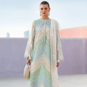 Women's High Quality Eco-Friendly Breathable Knee-Length Lace A-Line <b>Sequined</b> Embroidery Contrast Color Party Dress Suits Custom - Product Image 1