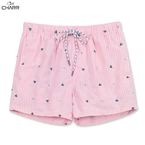 Shorts de bain imprimés confortables pour hommes, shorts décontractés 100% polyester à séchage rapide - Product Image 2